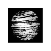 Strippy circle rubberstempel (Afrduk)