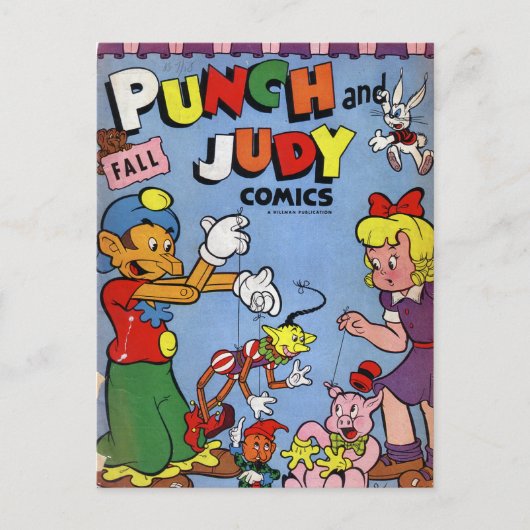  strips - briefkaart (Voorkant)