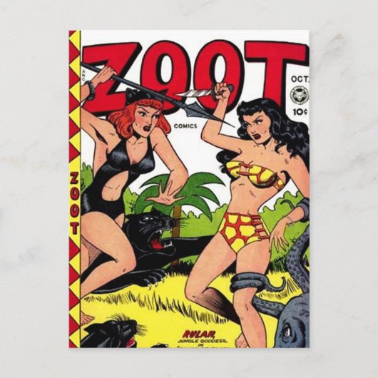 strips - briefkaart (Voorkant)