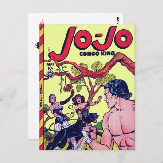 strips - briefkaart (Voorkant / Achterkant)