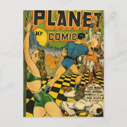  strips - briefkaart (Voorkant)