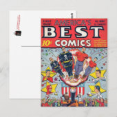  strips - briefkaart (Voorkant / Achterkant)