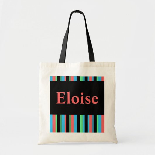 strips budgettaire Canvas tas (Voorkant)