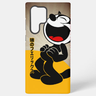 Strips Carton Kat   Samsung Galaxy Hoesje