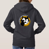 Strips Cartoon Kat | Dames- Hoodie (Achterkant)