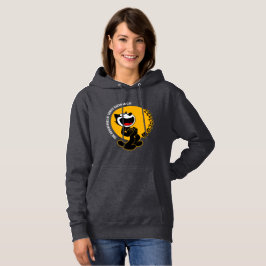 Strips Cartoon Kat | Dames- Hoodie