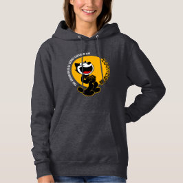 Strips Cartoon Kat | Dames- Hoodie