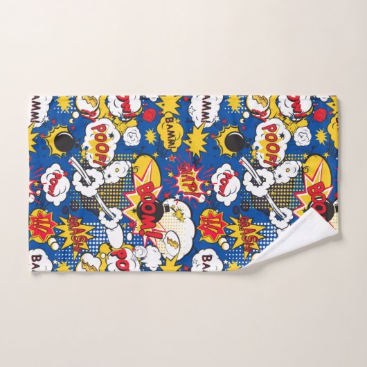 Strips Comic Bad Handdoek (Handdoek)