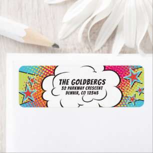 Strips Comic Book Bar of Bat Mitzvah-toespraak Etiket