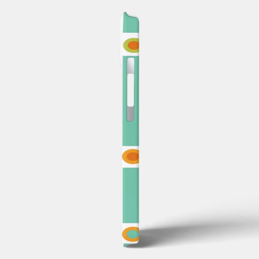 Strips en cirkels Case-Mate iPhone case (Achterkant / Links)