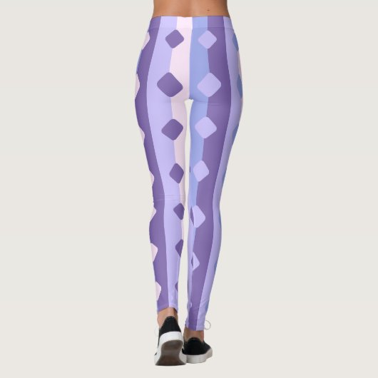  strips en diamanten leggings (Achterkant)