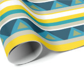 Strips en driehoeken cadeaupapier (Rol Hoek)