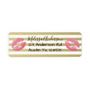 Strips en sleepringen etiket