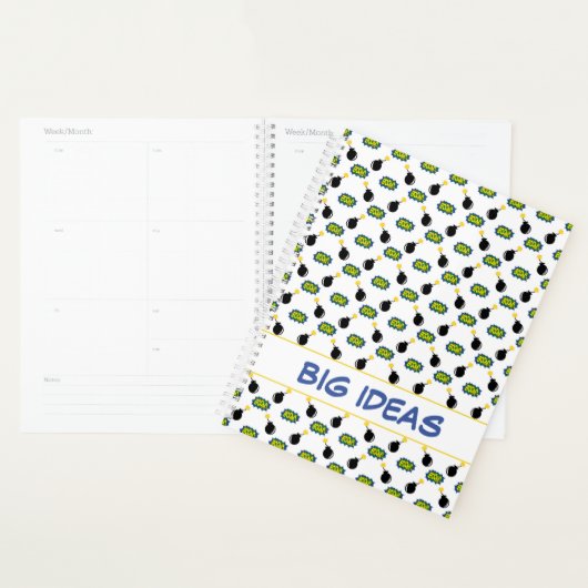 Strips Firecrackers Superheld GROTE IDEEËN Leuk Planner (Display)