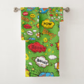 Strips Groen Handdoek (Insitu)