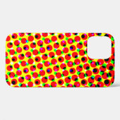  strips kleurrijk halftone backaardabstrac Case-Mate iPhone case (Achterkant (horizontaal))