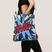 Strips Pop Art OMG! Tote Bag (Dichtbij)