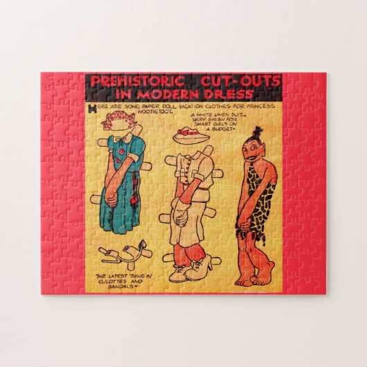 strips uit de jaren '30, pop-upvenster Princess Wo Legpuzzel (Horizontaal)