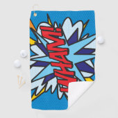 Strips WHAM Modern Plezier Trendy Golfhanddoek (Insitu)