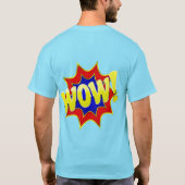 Strips WOW. T-shirt (Achterkant)