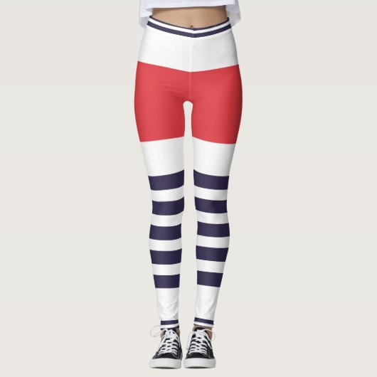 Strips-zee Leggings (Voorkant)