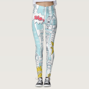 Stripstad:  patroon leggings