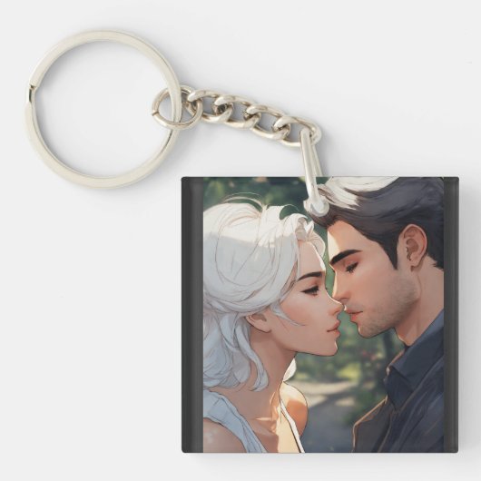 stripstijl sleutelhanger (voorkant)