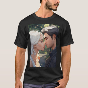 stripstijl t-shirt