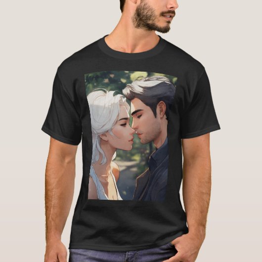 stripstijl t-shirt (Voorkant)
