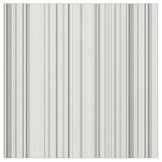 Stripte patroonafdrukken Witte grijs Stof