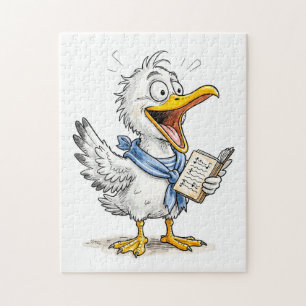 Striptekenaar Zeilende Vogel Bemanning Legpuzzel