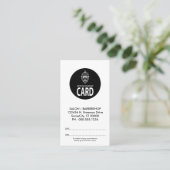 striptekenkaart afsprakenkaartje (Staand voorkant)