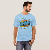 Striptekenkunst Wham-spreekballon T-shirt (Voorkant volledig)