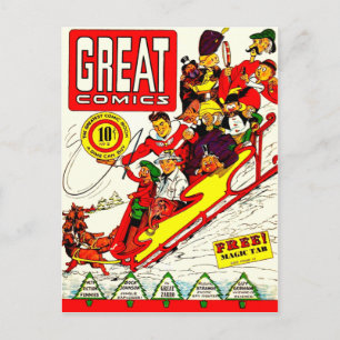  striptekens briefkaart