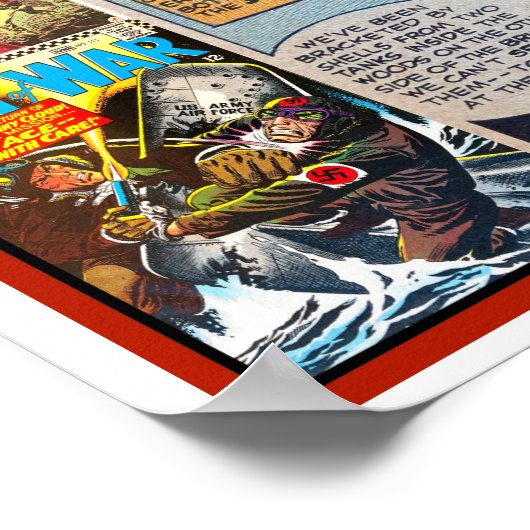  STRIPVERHAAL ILLUSTRATIES POSTER (Hoek)