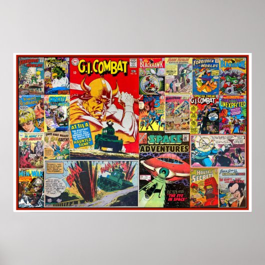  STRIPVERHAAL ILLUSTRATIES POSTER (Voorkant)