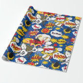 Stripverhaalpatroon Cadeaupapier (Uitgerold)