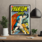  stripverhalen Fantasy Phantom Lady Poster