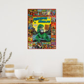 STRIPVERHALEN UIT DE JAREN 1950-1960 POSTER (Keuken)