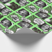 Stripversie Uw Gezicht Wrapping Papier (Hoek)