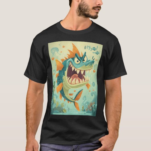 stripvis t-shirt (Voorkant)