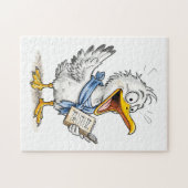 Stripvogel Zeilende Bemanning Legpuzzel (Horizontaal)