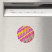 Stripy Abstract Magneet (Insitu (Vaatwasser))