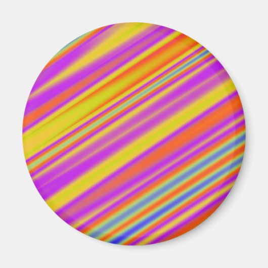Stripy Abstract Magneet (Voorkant)