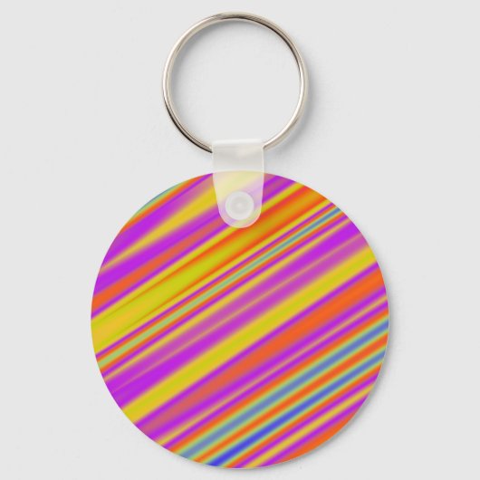 Stripy Abstract Sleutelhanger (Voorkant)