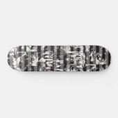 Stripy Graffiti Skateboard (Horizontaal)