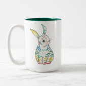 Stripy Rabbit Mok (Links)