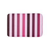 Stripy rood roze badmat (Voorkant)