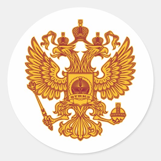 Strk3 Crest Logo Sticker (Voorkant)