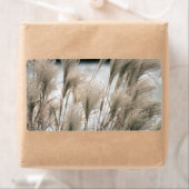 Stro in de winter etiket (Insitu)